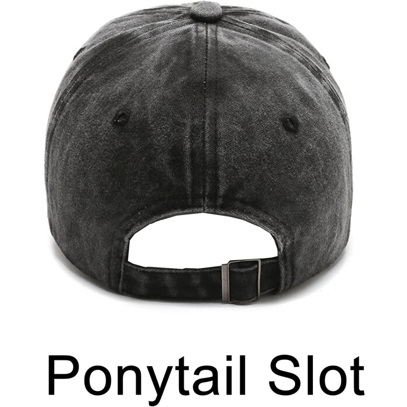 PFFY 2 Packs Vintage Washed Distressed Baseball Cap Golf Dad Hat for Men Women - Image 6